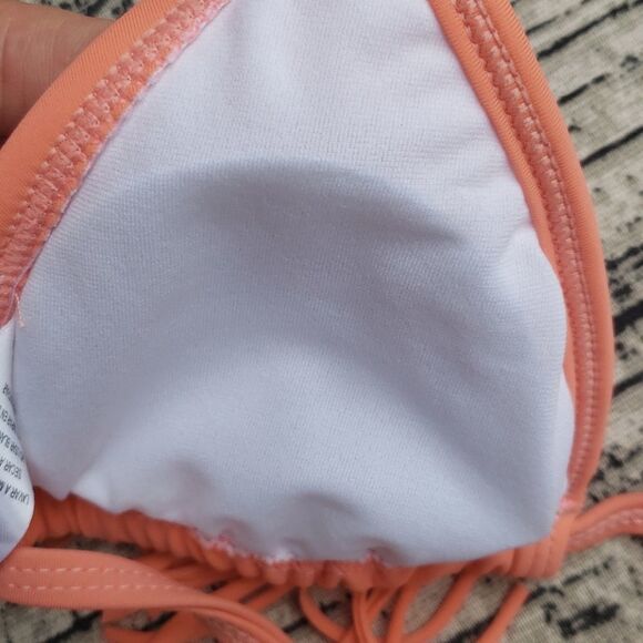 RVCA Waranway Fringed Bikini Triangle Top - Picture 10 of 11